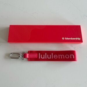lululemon never lost keychain